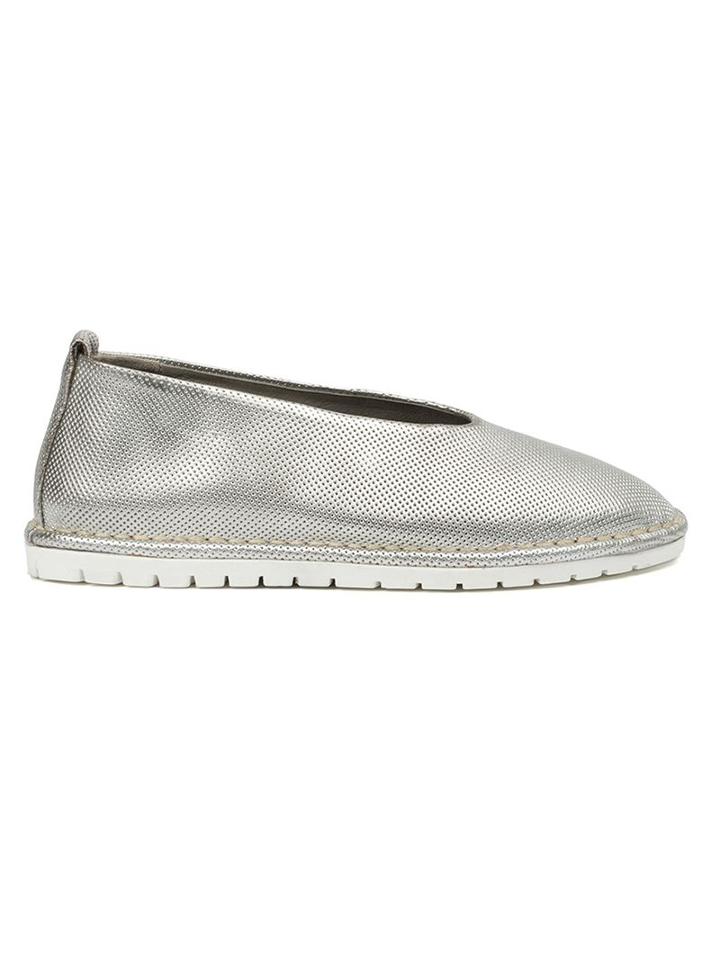 Marsèll Rubber Sole Slippers, Women's, Size: 39, Grey, Rubber/horse Leather