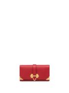 Prada Cahier Saffiano Mini Cross-body Bag - Red