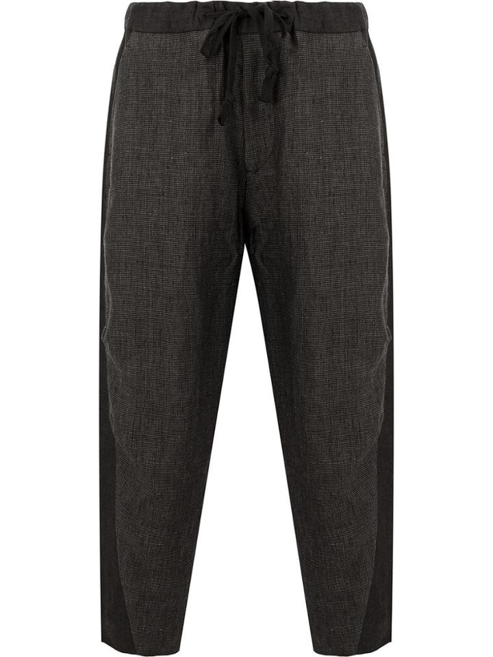 Ziggy Chen Loose Fit Trousers - Black