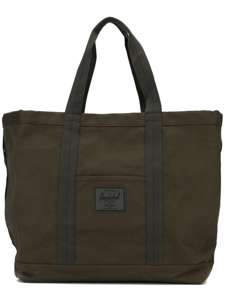 Herschel Supply Co. Wide Tote Bag, Adult Unisex, Green, Cotton/polyester