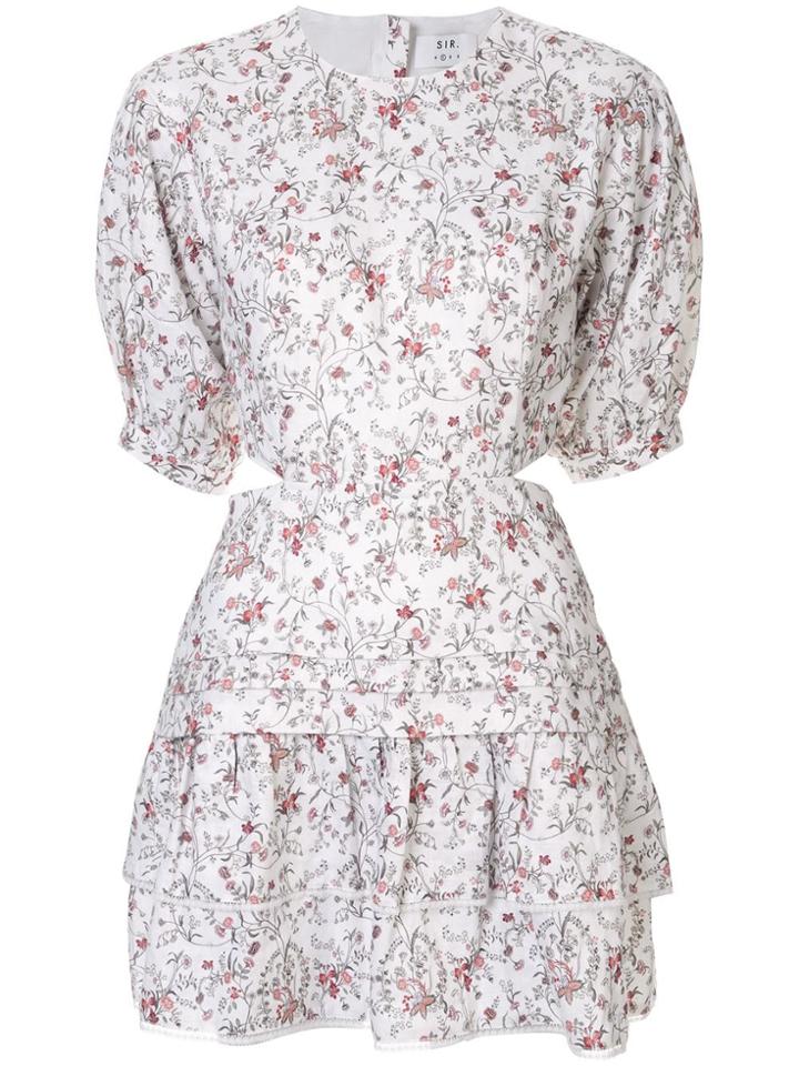 Sir. Haisley Open Back Mini Dress - White