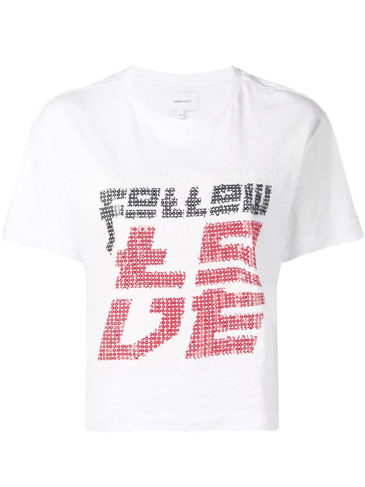 Current/elliott Graphic Print T-shirt - White