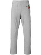 Alexander Mcqueen Swallow Print Tapered Trousers, Men's, Size: Xl, Grey, Organic Cotton