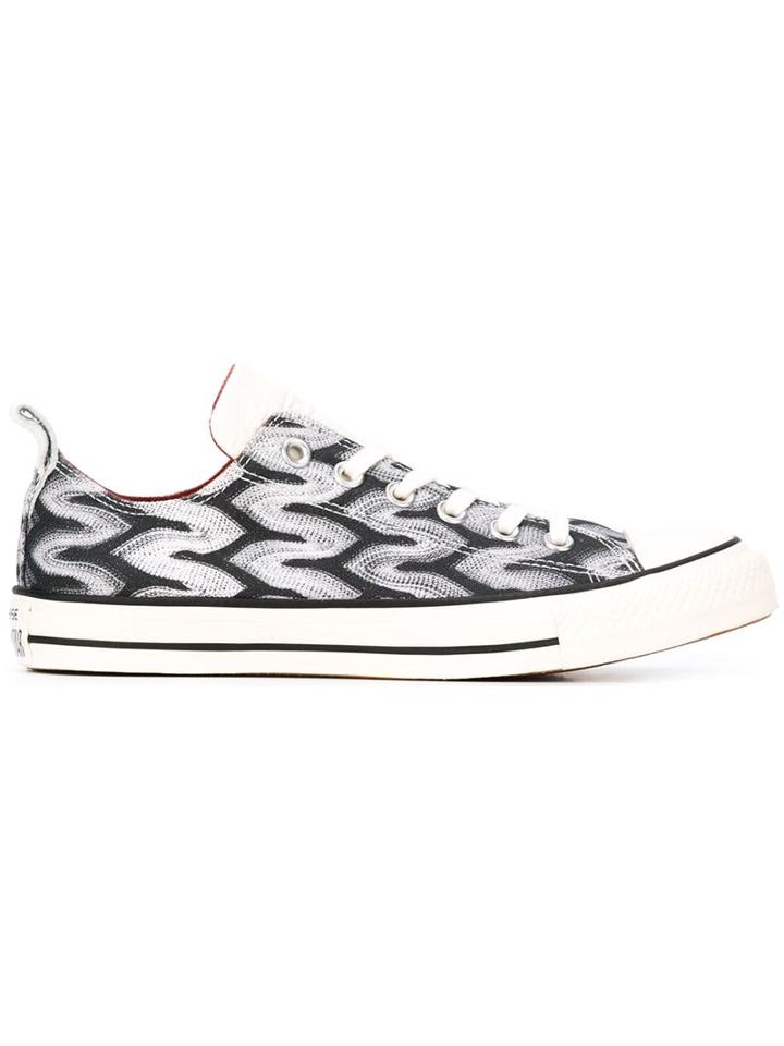 Converse Low Top Sneakers, Adult Unisex, Size: 3.5, Black, Cotton/rubber