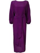 Roseanna Fluid Maxi Dress - Purple