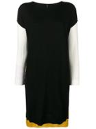 Pierantoniogaspari Colour Block Sweater Dress - Black