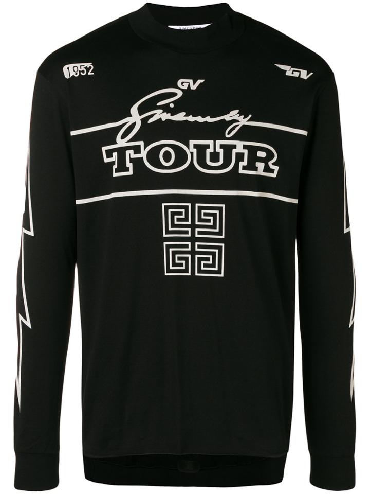 Givenchy Tour Zipped Sweatshirt - Black