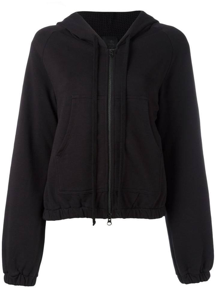 Thom Krom Zip Up Hoodie - Black