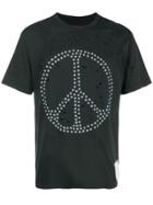 Satisfy Peace Moth Eaten T-shirt - Black