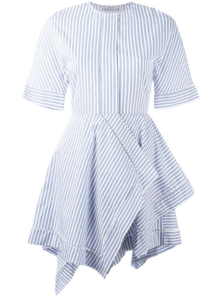 J.w.anderson Pannel Dress, Women's, Size: 8, Blue, Cotton