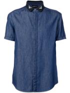 Emporio Armani Simple Shirt - Blue