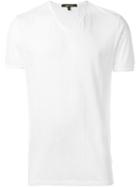 Roberto Cavalli Textured V-neck T-shirt