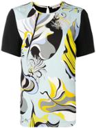 Emilio Pucci Abstract Print T-shirt - Black