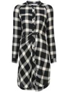Derek Lam 10 Crosby Long Sleeve Button-down Tunic With Mandarin Collar