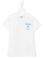 Moschino Kids Logo Print T-shirt, Boy's, Size: 6 Yrs, White