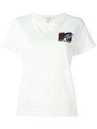 Marc Jacobs Mtv Embroidered T-shirt - White