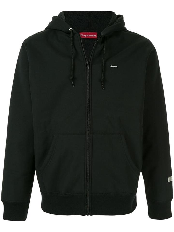 Supreme Windstopper Zip Up Hoodie - Black