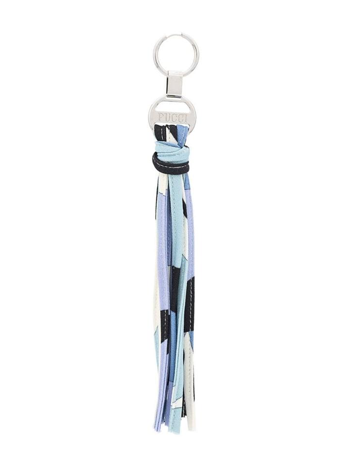 Emilio Pucci Fringed Drop Earrings - Black