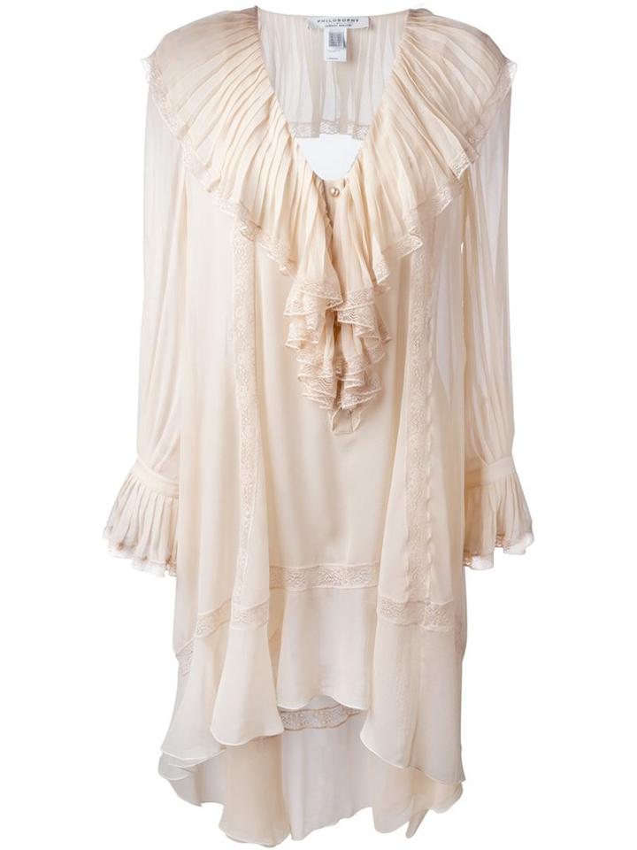 Philosophy Di Lorenzo Serafini Frill Front Dress