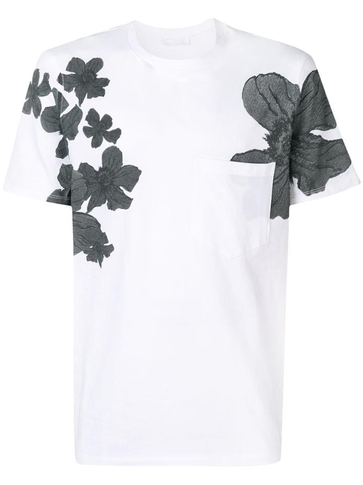 Neil Barrett Flower T-shirt - White
