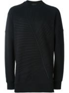 Diesel Black Gold Textured Leaf Sweatshirt