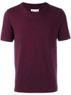 Classic Short Sleeve T-shirt, Men's, Size: 50, Pink/purple, Cotton, Maison Margiela