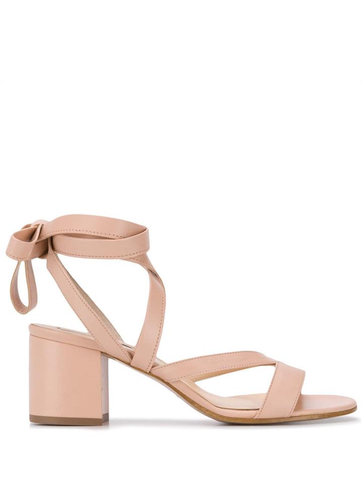 Fabio Rusconi Wrapped Ankle Sandals - Neutrals