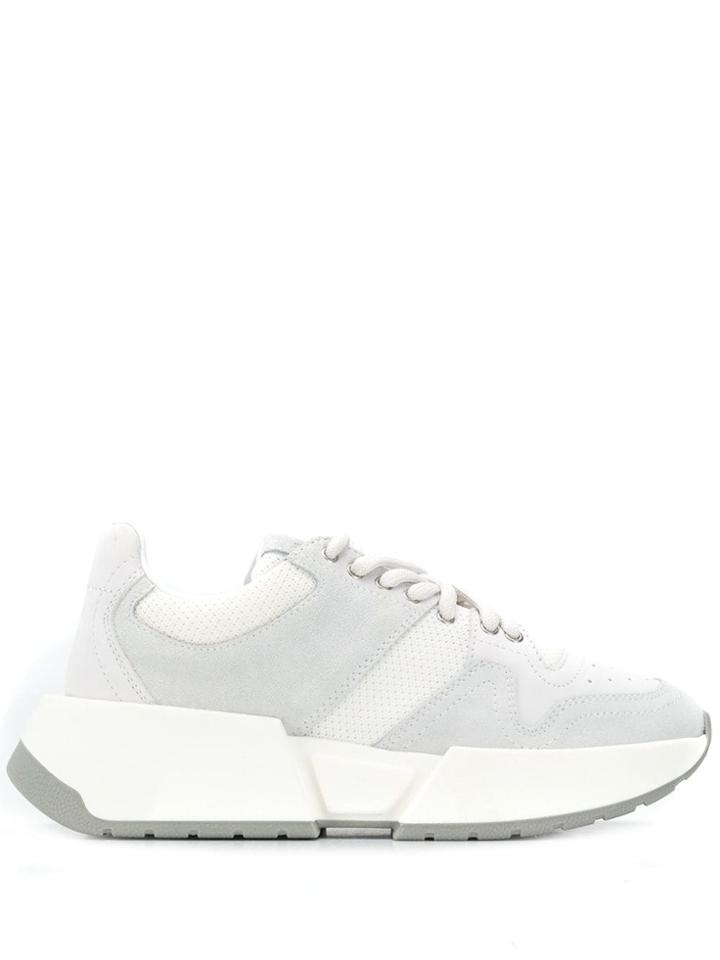 Mm6 Maison Margiela Paneled Sneakers - White