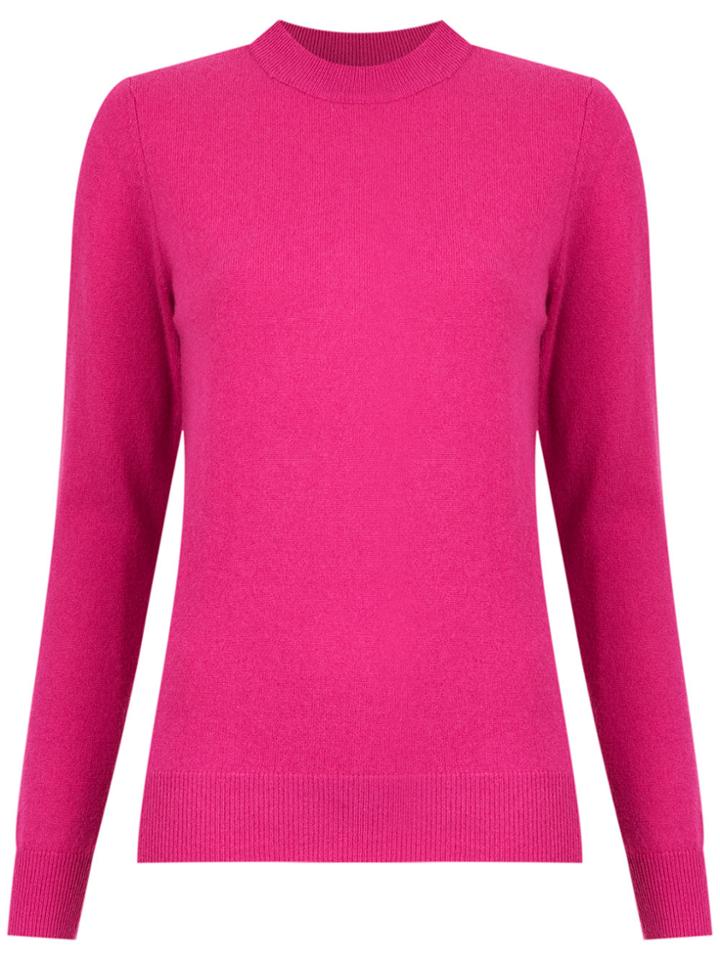 Egrey Cashmere Cardigan - Pink & Purple