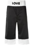 À La Garçonne - Boxy Bermuda Shorts - Men - Polyester/spandex/elastane - M, Black, Polyester/spandex/elastane