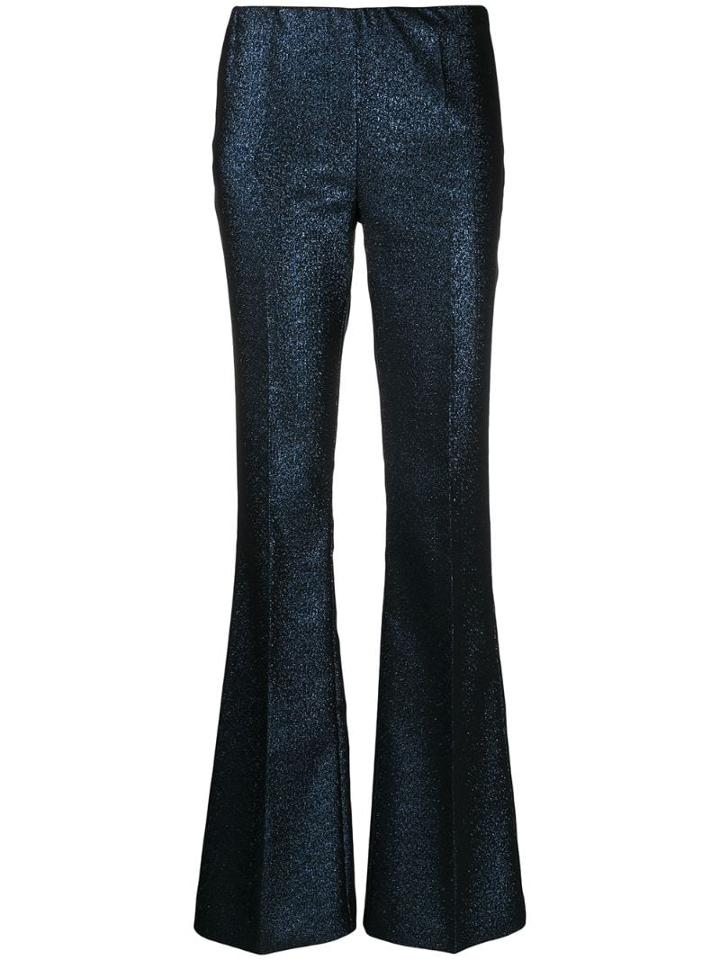 P.a.r.o.s.h. Glitter Detail Trousers - Blue