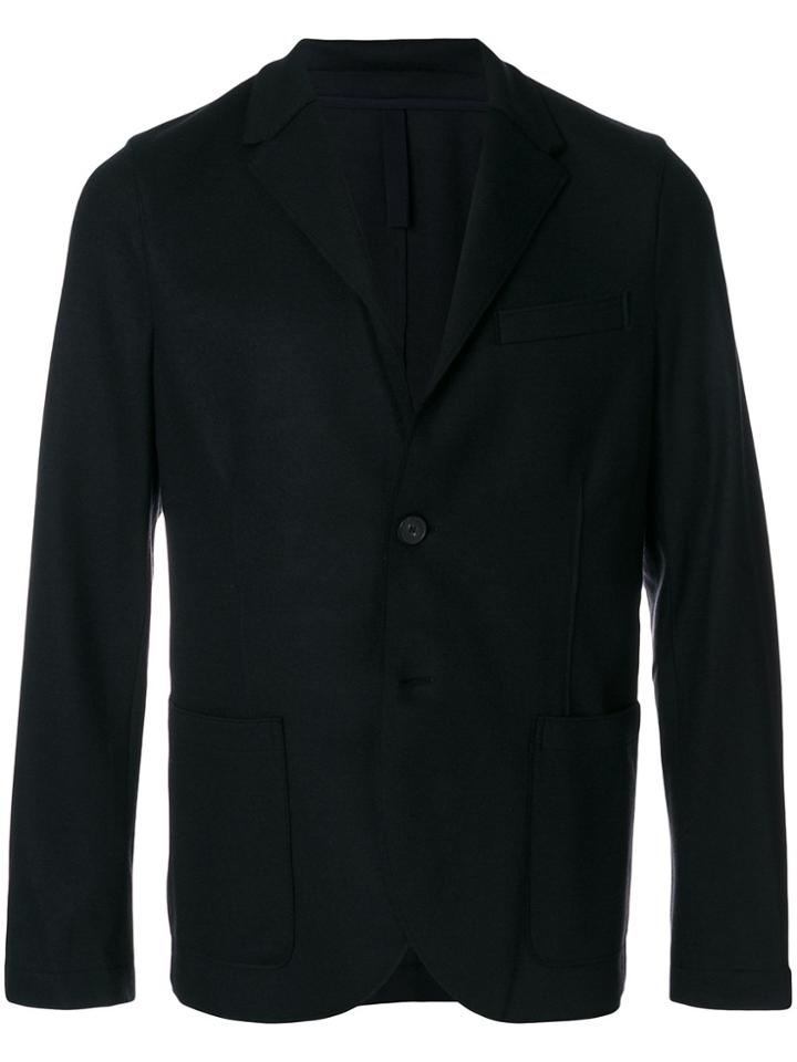 Harris Wharf London Single Breasted Blazer - Black