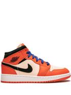 Jordan Teen Air Jordan 1 Mid Se (gs) Sneakers - Orange