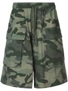 Osklen Camouflage Print Shorts - Green