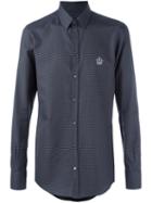 Dolce & Gabbana Embroidered Crown Patterned Shirt