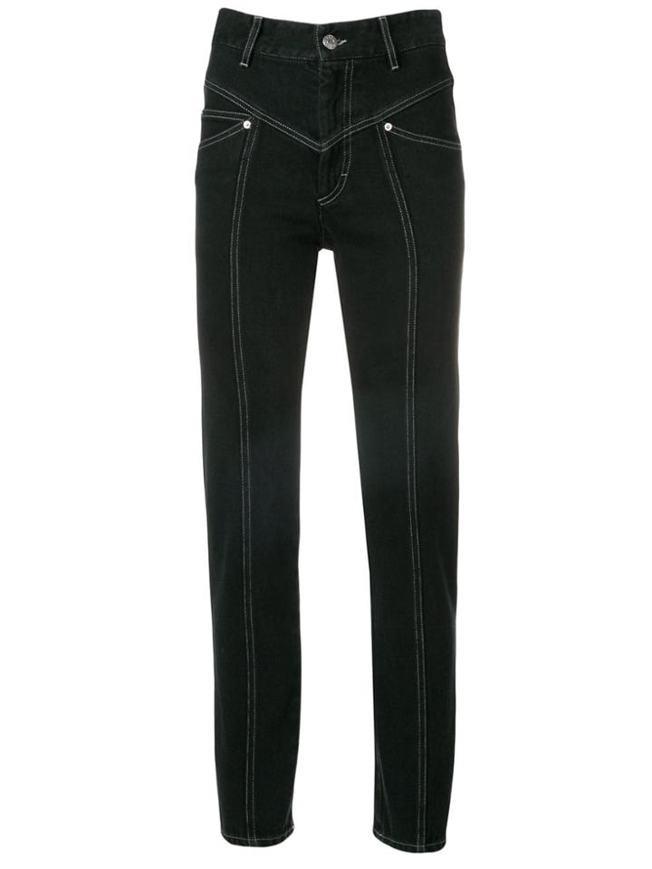 Isabel Marant Lorrick Slim-fit Jeans - Black