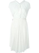 Jay Ahr Rope Detail Dress, Women's, Size: 34, White, Viscose/nylon