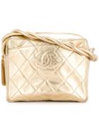 Chanel Vintage Quilted Metallic Shoulder Bag