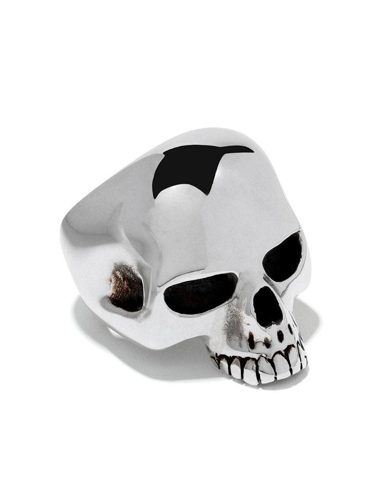 The Great Frog Medium Skull Ring - Silver
