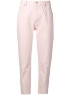 Isabel Marant Étoile Cropped Straight-leg Jeans - Pink