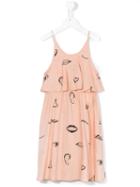 Soft Gallery Marisol Dress, Girl's, Size: 12 Yrs, Pink/purple