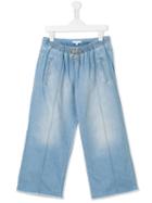 Chloé Kids Wide Leg Jeans, Girl's, Size: 14 Yrs, Blue