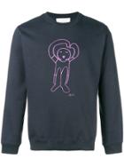 Société Anonyme Logo Print Sweatshirt - Blue