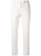 Max Mara - Slim-fit Trousers - Women - Cotton/spandex/elastane - 46, Nude/neutrals, Cotton/spandex/elastane
