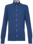 Isaia Long Sleeve Shirt - Blue