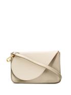 Giancarlo Petriglia Foldover Top Clutch - Neutrals
