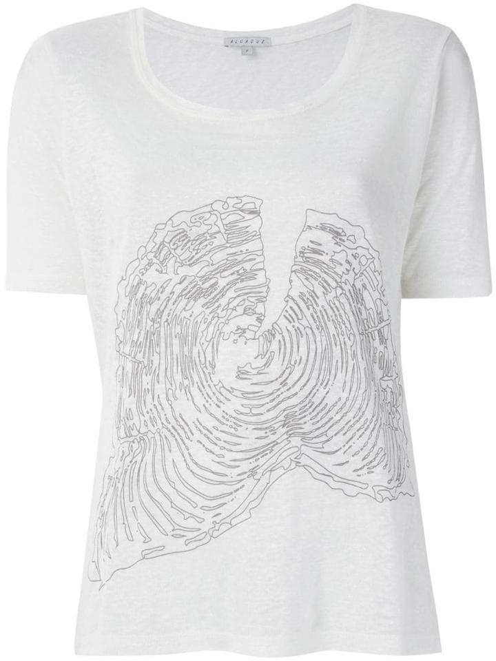 Alcaçuz Leopardo Top - White