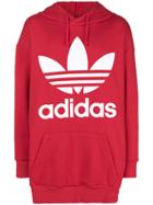 Adidas Oversize Trefoil Hoodie - Red