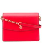 Tory Burch - Minimal Shoulder Bag - Women - Leather - One Size, Women's, Red, Leather