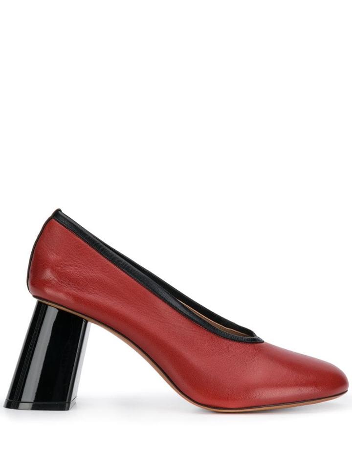Marni Angled Pumps - Red